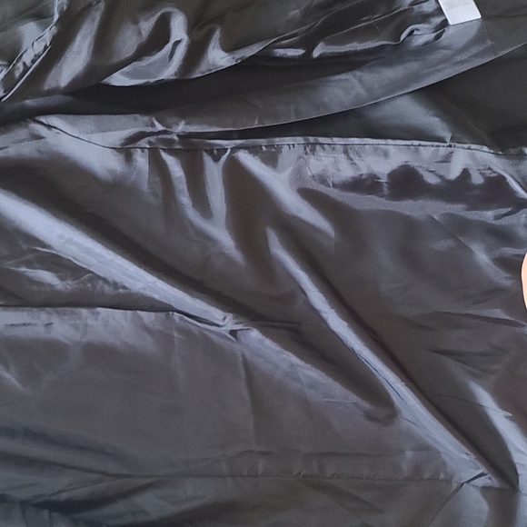 Black lightweight quilted coat Christopher & Banks medium - Picture 8 of 10